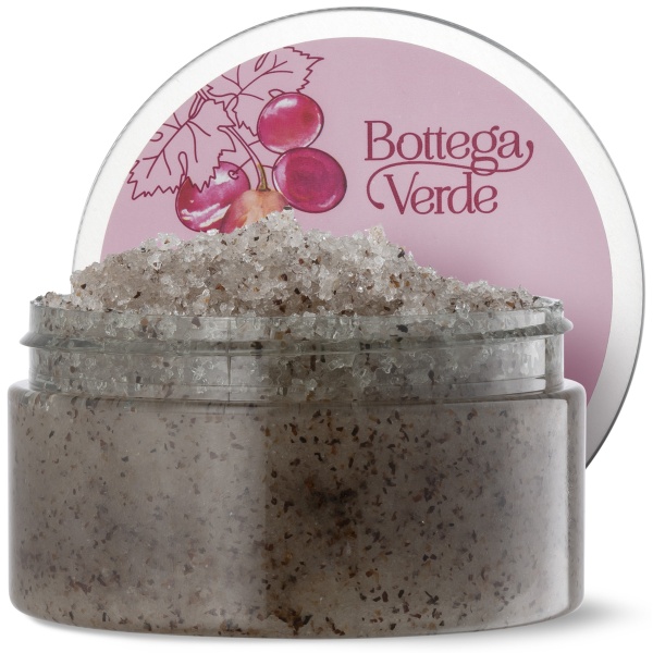 Scrub de corp, pentru piele normala, cu extract hiperfermentat de struguri rosii - Uva Preziosa, 200 ML - Img 2