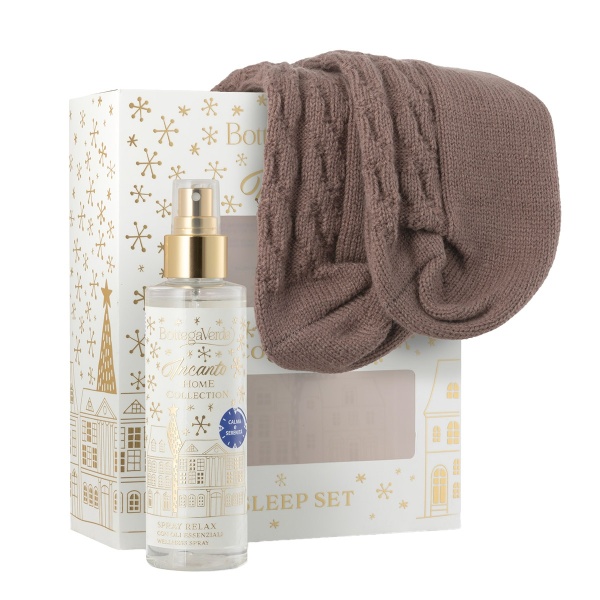 Set cadou Craciun, parfum de camera si sosete - Incanto Home Collection, 150 ML - Img 2