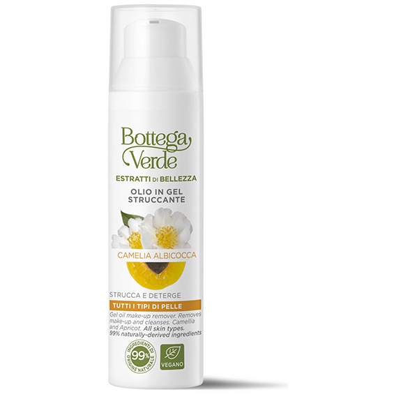 Ulei demachiant cu camelia si caisa - Estratti di Bellezza, 75 ML