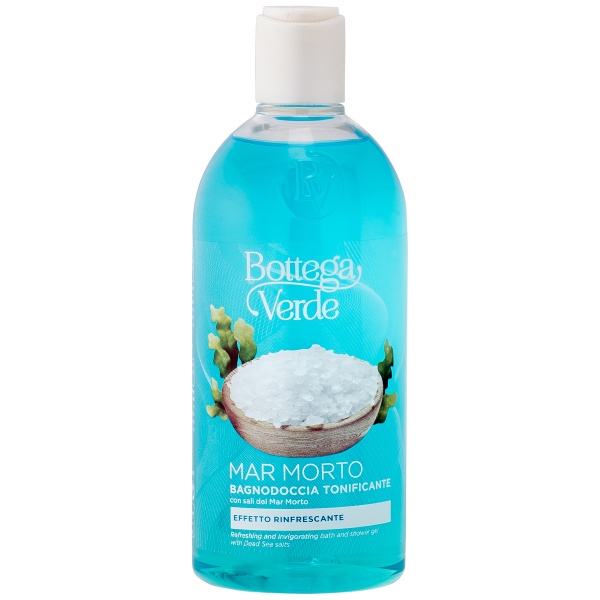 Gel de dus exfoliant cu saruri din Marea Moarta, Mar Morto, 400 ML