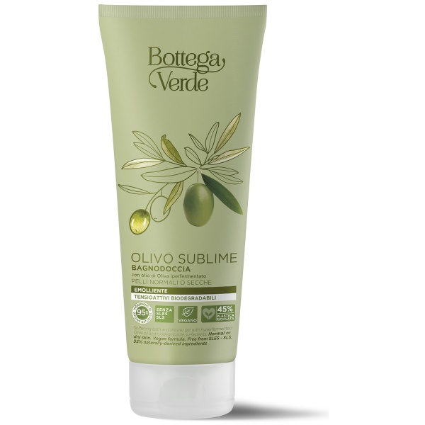 Gel de dus hranitor cu ulei de masline hiperfermentat, Olivo Sublime, 200 ML