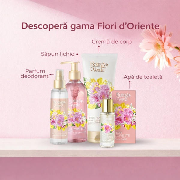 Gel de dus relaxant cu extract de trandafir si Ylang Ylang, Fiori d'Oriente, 400 ML - Img 4