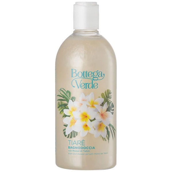 Gel de dus relaxant cu ulei de monoi, Tiare, 400 ML