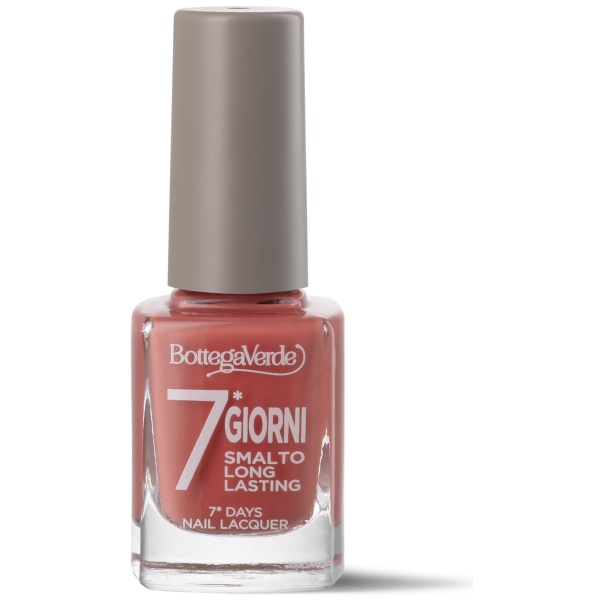 Lac de unghii cu rezistenta indelungata, corai nude - Smalto, 10 ML - Img 1