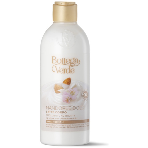 Lapte de corp cu ulei si lapte de migdale dulci - Mandorle, 250 ML