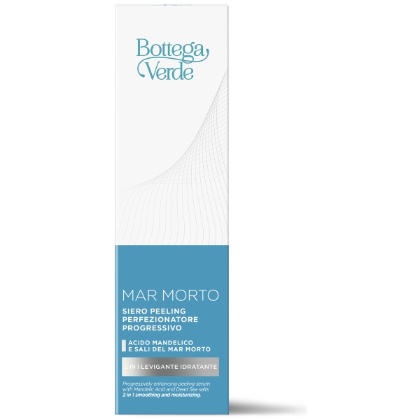 Ser peeling 2 in 1, netezire si hidratare, cu 10% saruri de la Marea Moarta, Centella Asiatica si Alge Laminaria - Mar Morto, 100 ML - Img 1