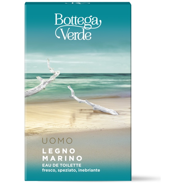 Apa de toaleta cu aroma lemnoasa - Legno Marino, 50 ML - Img 2