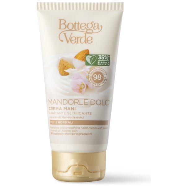 Crema de maini, intens hidratanta, cu ulei de migdale dulci - Mandorle, 75 ML