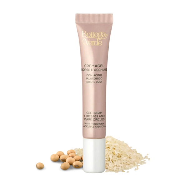 Crema-gel impotriva cearcanelor, cu un complex activ din soia, orez si drojdie, 15 ML - Img 2