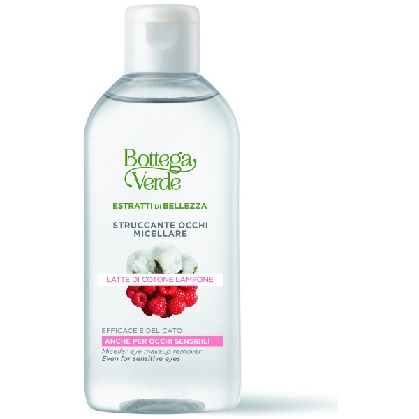 Demachiant micelar cu lapte de bumbac si zmeura - Estratti di Bellezza, 100 ML