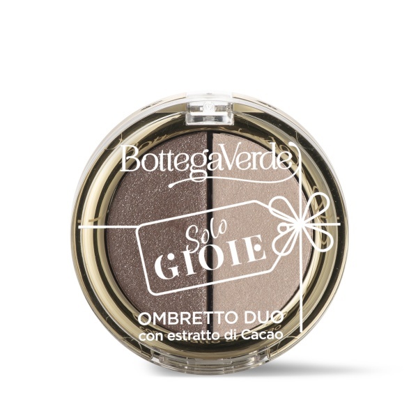Fard de pleoape Duo, maro, crem, Solo Gioie, 1 G