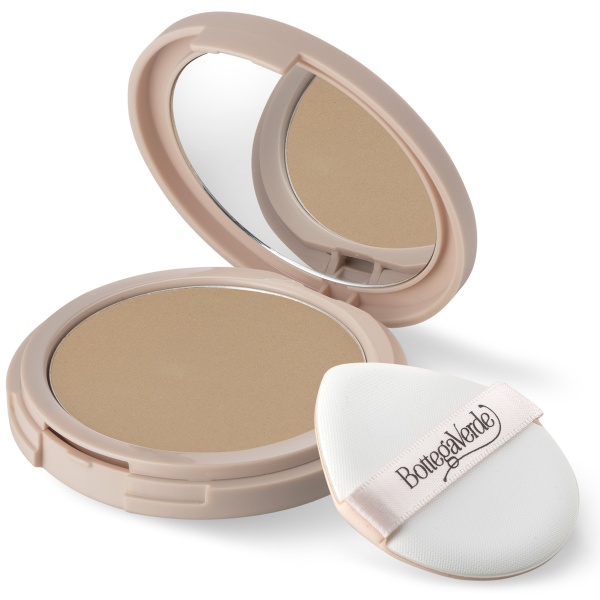 Fond de Ten Compact Wet & Dry cu Niacinamida si Extract de Ghimbir, piersica - d'Amore d'Accordo, 8 G - Img 2