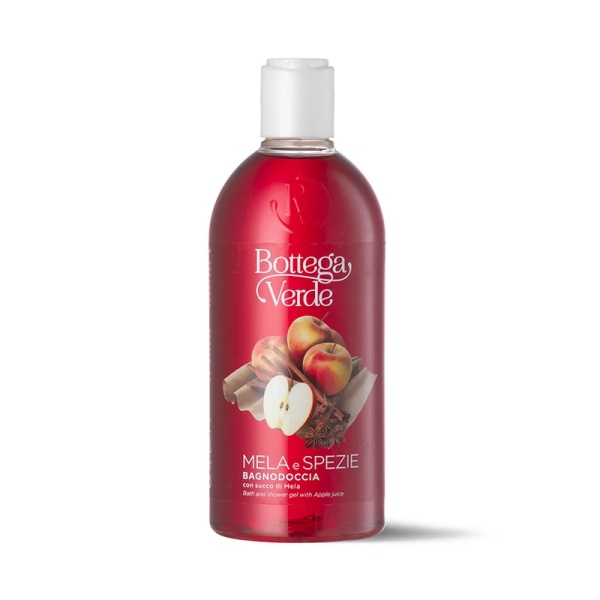 Gel de dus cu extract de mere si scortisoara - Mela e Spezie, 400 ML
