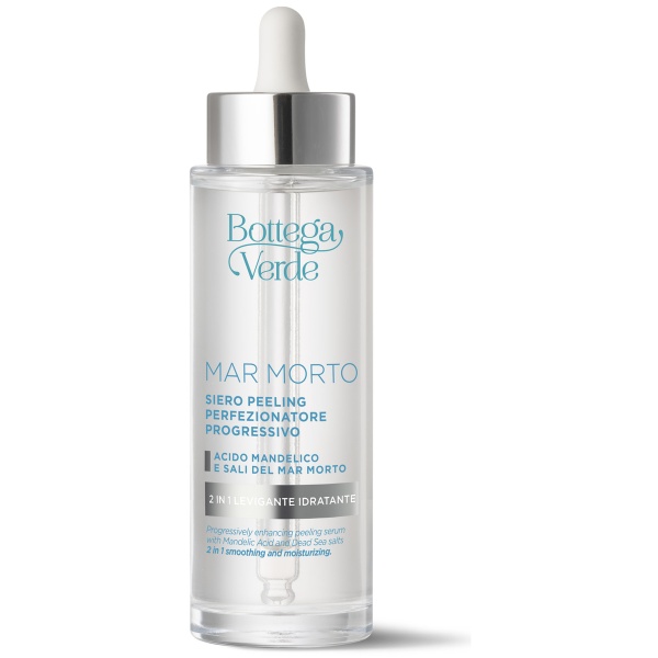 Ser peeling 2 in 1, netezire si hidratare, cu 10% saruri de la Marea Moarta, Centella Asiatica si Alge Laminaria - Mar Morto, 100 ML - Img 2