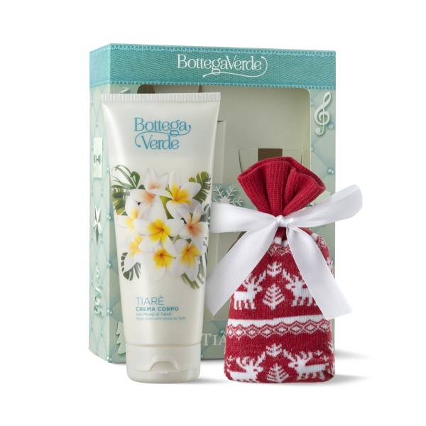 Set cadou femei, pentru ingrijirea corpului, cu ulei de monoi - Tiare, 200 ML - Img 2