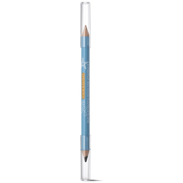 Creion de ochi slim duo cu Vitamina E – negru, auriu roz, Lido Paradiso,