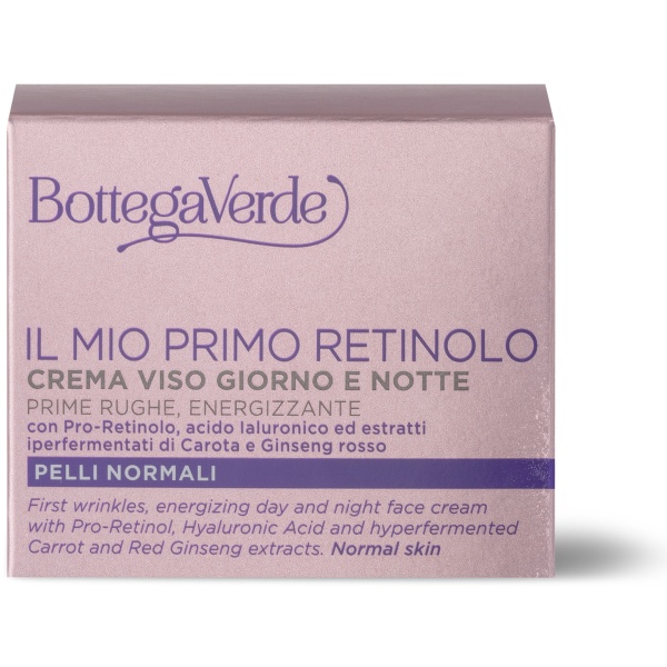 Crema de fata energizanta de zi si de noapte, cu Pro-Retinol pentru primele riduri - Il mio primo retinolo, 50 ML - Img 2