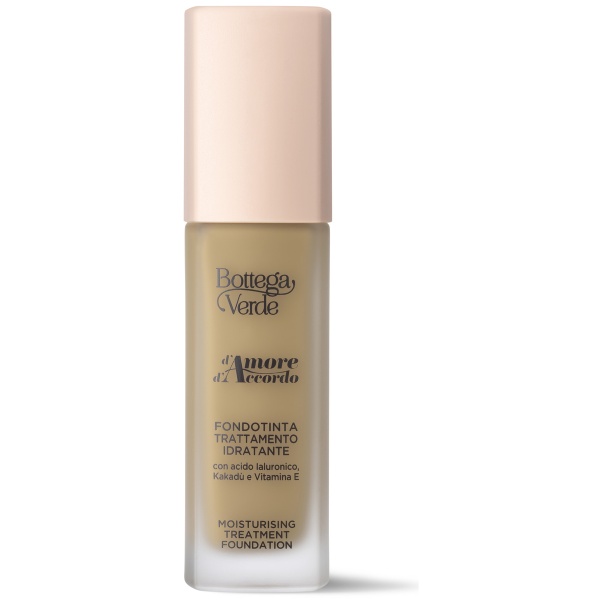 Fond de ten tratament hidratant 12h cu acid hialuronic, extract de Kakadu si vitamina E, aluna - d'Amore d'Accordo, 30 ML