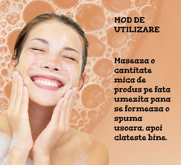 Gel demachiant pentru ochi si ten, pentru toate tipurile de piele, cu Quillaia - Estratti di Bellezza, 200 ML - Img 6