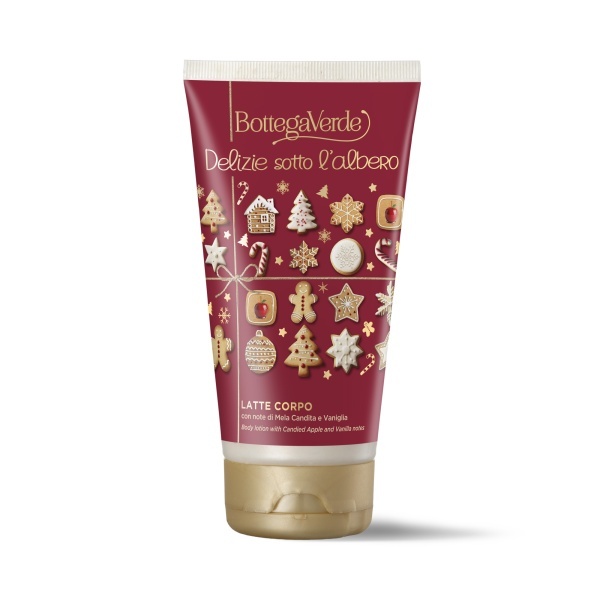 Lapte de corp cu mar caramelizat si vanilie, Delizie sotto l’albero, 150 ML