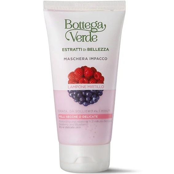 Masca super hidratanta cu afine si zmeura - Estratti di Bellezza, 75 ML