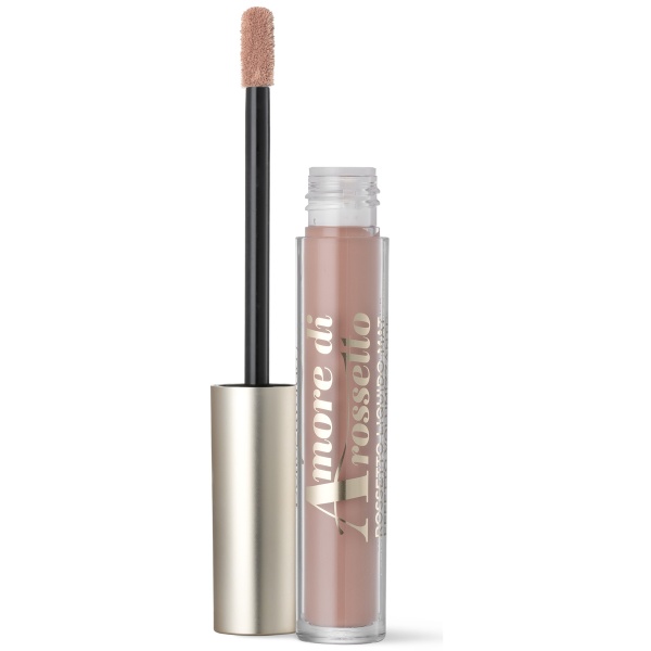 Ruj lichid mat cu efect de volum, cu extract de rodie, roz cacao - Amore di rossetto, 2.5 ML - Img 2