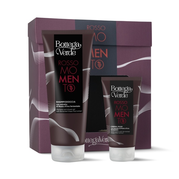 Set cadou barbati, ingrijire corp - Rosso momento, 200 ML, 75 ML - Img 2