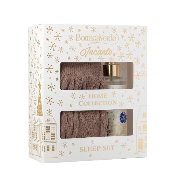 Set cadou Craciun, parfum de camera si sosete - Incanto Home Collection, 150 ML