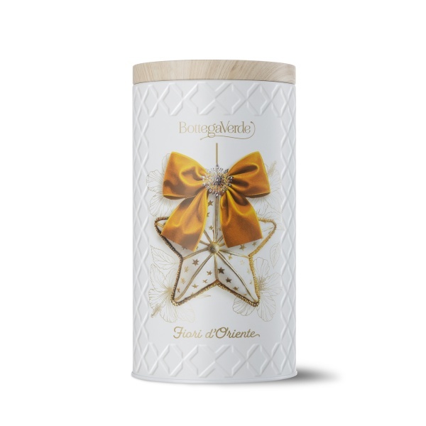 Set cadou ingrijire corp, cu extract de trandafir si Ylang Ylang, in cutie metalica, Fiori d'Oriente, 400 ML, 200 ML - Img 2