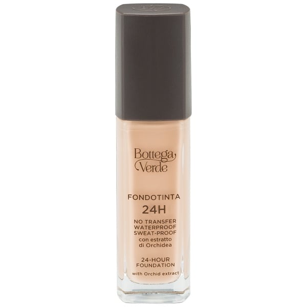 Fond de ten rezistent la apa, cu durata de pana la 24h, cu extract de orhidee, ivoire - Fondotinta 24h, 30 ML