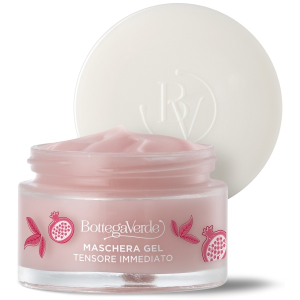 Masca gel, uniformizare ten, cu extract de rodie si ceai rosu - Estratti di Bellezza, 50 ML - Img 3