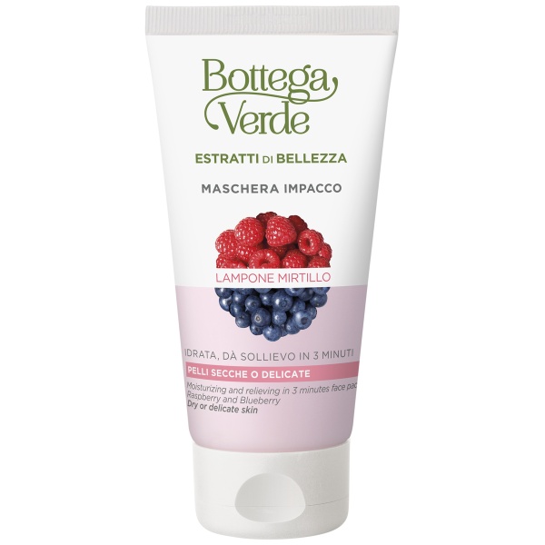 Masca super hidratanta cu afine si zmeura - Estratti di Bellezza, 75 ML