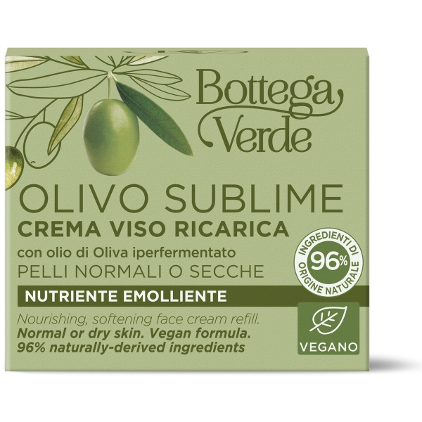 Rezerva Crema de fata nutritiva cu ulei de masline hiperfermentat pentru ten normal si uscat - Olivo Sublime, 50 ML - Img 2