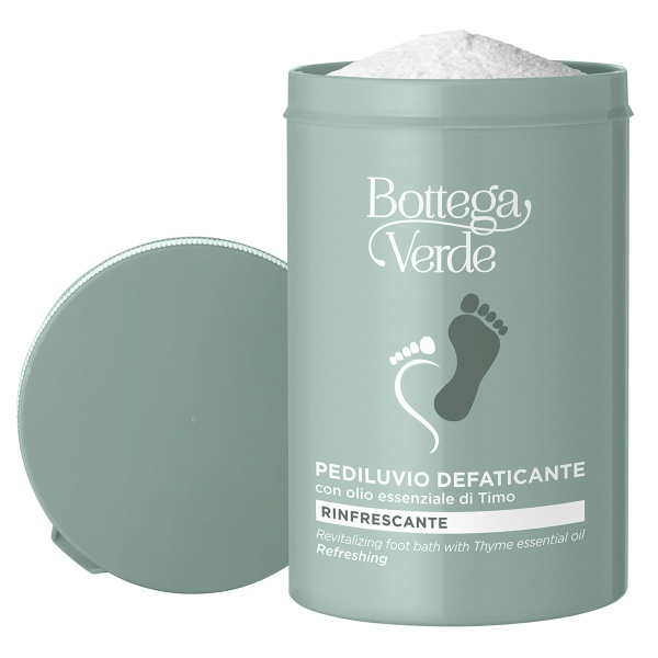 Saruri pentru picioare, cu efect de energizare, cu ulei esential de cimbru - Speciale Piedi, 250 G