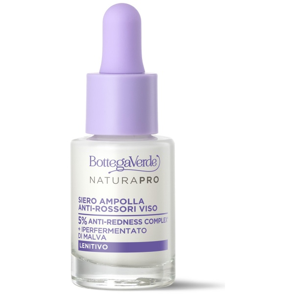 Ser concentrat calmant pentru ten reactiv si cu tendinta de roseata - Natura Pro, 15 ML