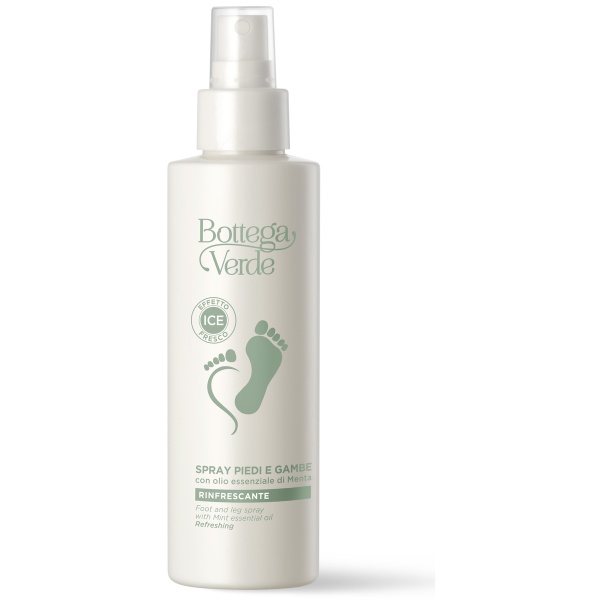 Spray revigorant pentru picioare cu ulei esential de menta - Speciale Piedi, 100 ML