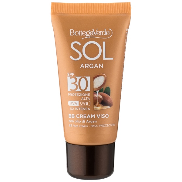 BB cream hidratant, cu ulei de Argan, SPF 30, bej inchis - Sol Argan, 25 ML