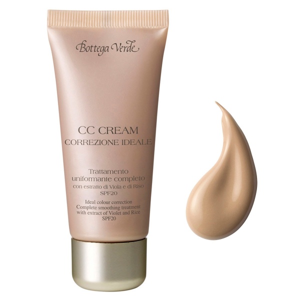 CC cream - tratament cu extract de violete si orez, bej deschis, 30 ML