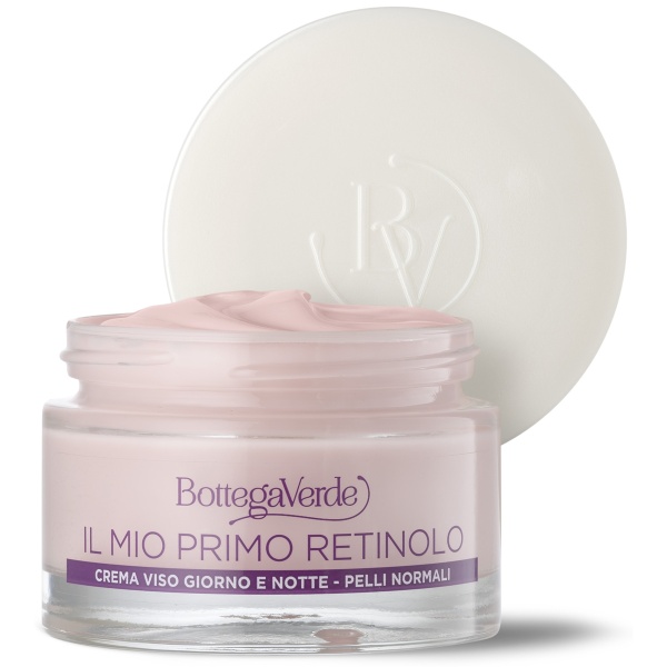 Crema de fata energizanta de zi si de noapte, cu Pro-Retinol pentru primele riduri - Il mio primo retinolo, 50 ML