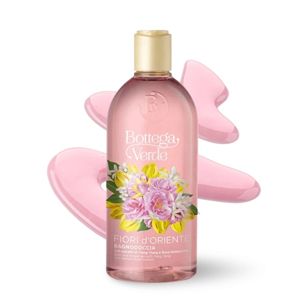 Gel de dus relaxant cu extract de trandafir si Ylang Ylang, Fiori d'Oriente, 400 ML - Img 2