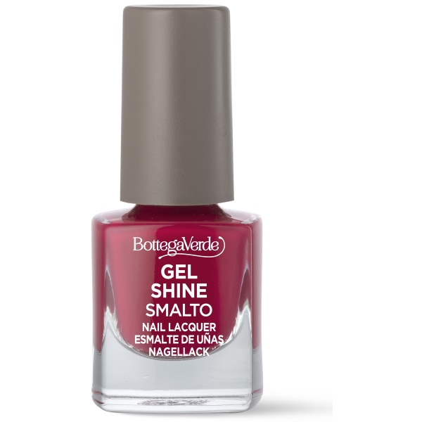 Lac de unghii stralucitor, marsala - Gel Shine, 5 ML - Img 1
