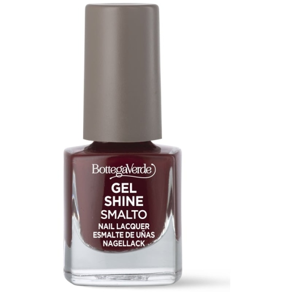 Lac de unghii stralucitor, visiniu - Gel Shine, 5 ML