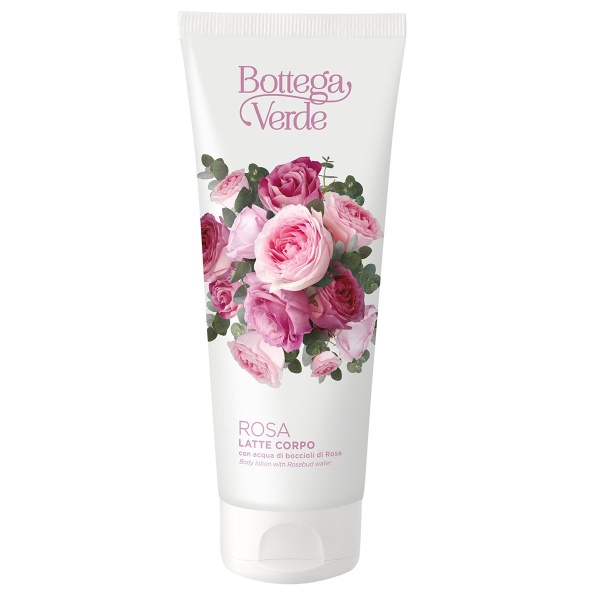 Lapte de corp hidratant, cu aroma de trandafiri - Rosa, 200 ML