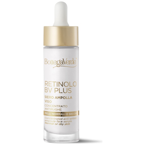 Ser concentrat anti-imbatranire cu Pro-Retinol si vitamina A, pentru toate tipurile de ten - Retinolo Bv Plus, 30 ML