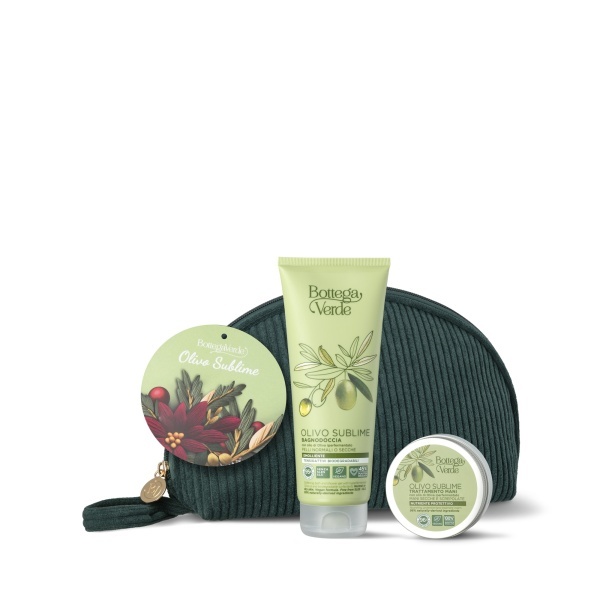 Set cadou Craciun, hidratare corp - Olivo Sublime, 200 ML, 50 ML