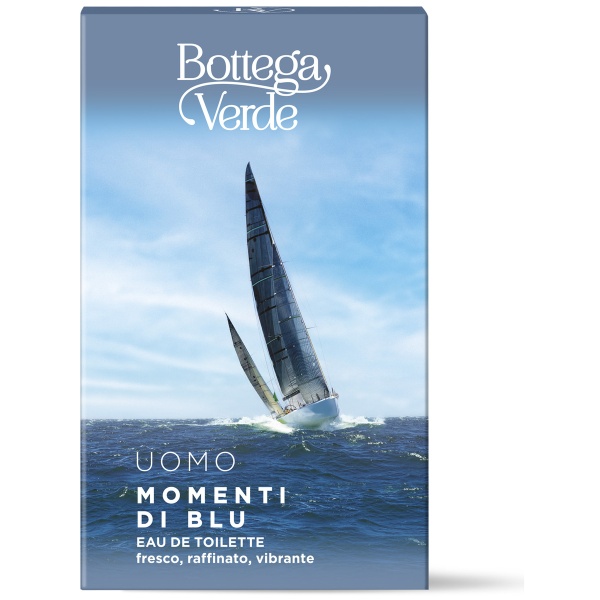 Apa de toaleta, fresh, cu extract de absint - Momenti di Blu, 50 ML - Img 2