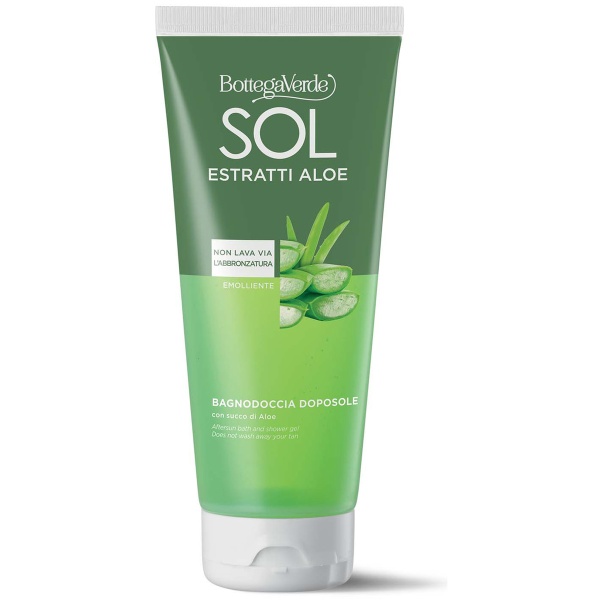 Gel de dus dupa plaja, calmant cu extract de aloe, Sol Aloe, 200 ML