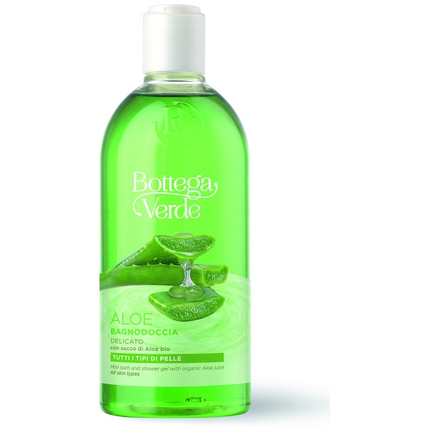 Gel de dus hidratant cu suc de aloe vera, Aloe, 400 ML