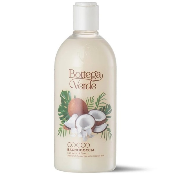 Gel de dus relaxant cu extract de cocos, Cocco, 400 ML