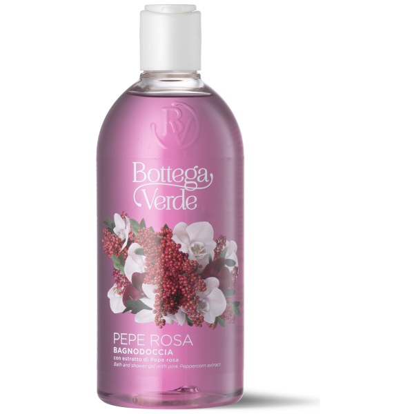 Gel de dus relaxant cu extract de piper roz, Pepe Rosa, 400 ML